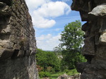 SX14701 View from gatehouse St Quentin's Castle, Llanblethian, Cowbridge.jpg